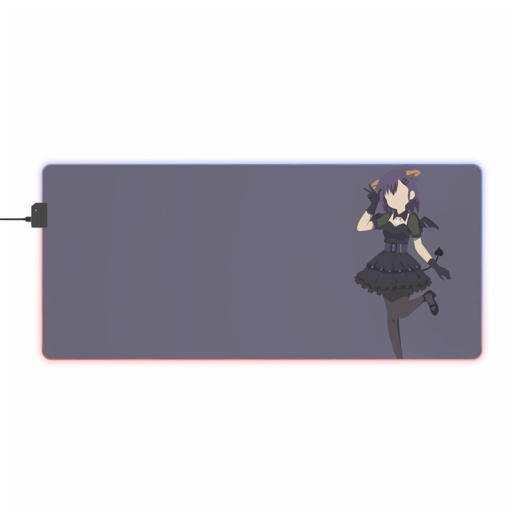 Vignette Tsukinose April by RGB LED Mouse Pad (Desk Mat)