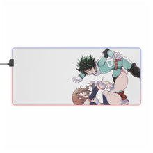 Charger l&#39;image dans la galerie, Tapis de souris LED RVB My Hero Academia Izuku Midoriya (tapis de bureau)
