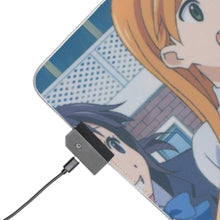 Charger l&#39;image dans la galerie, Kokoro Connect Himeko Inaba, Iori Nagase, Taichi Yaegashi, Yui Kiriyama, Yoshifumi Aoki RGB LED Tapis de souris (Tapis de bureau)
