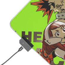 Cargar imagen en el visor de la galería, My Hero Academia Katsuki Bakugou RGB LED Mouse Pad (Desk Mat)
