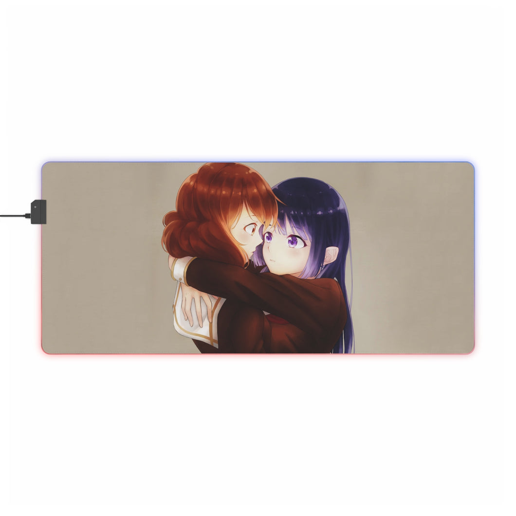 Son ! Euphonium Kumiko Oumae, Reina Kousaka Tapis de souris LED RGB (tapis de bureau)