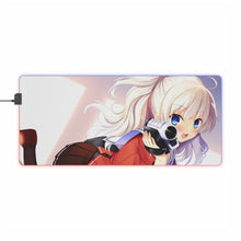 Charger l&#39;image dans la galerie, Tapis de souris LED RVB Nao Tomori tenant un appareil photo (tapis de bureau)
