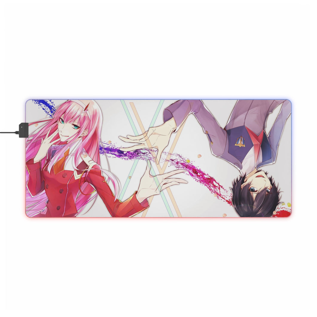 Darling in the FranXX RGB LED Mouse Pad (Desk Mat)