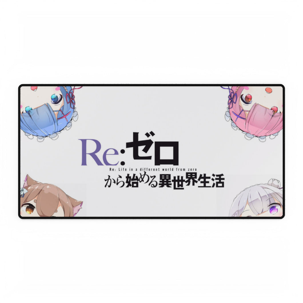 Alfombrilla de ratón (alfombrilla de escritorio) Anime Re:ZERO -Starting Life in Another World-