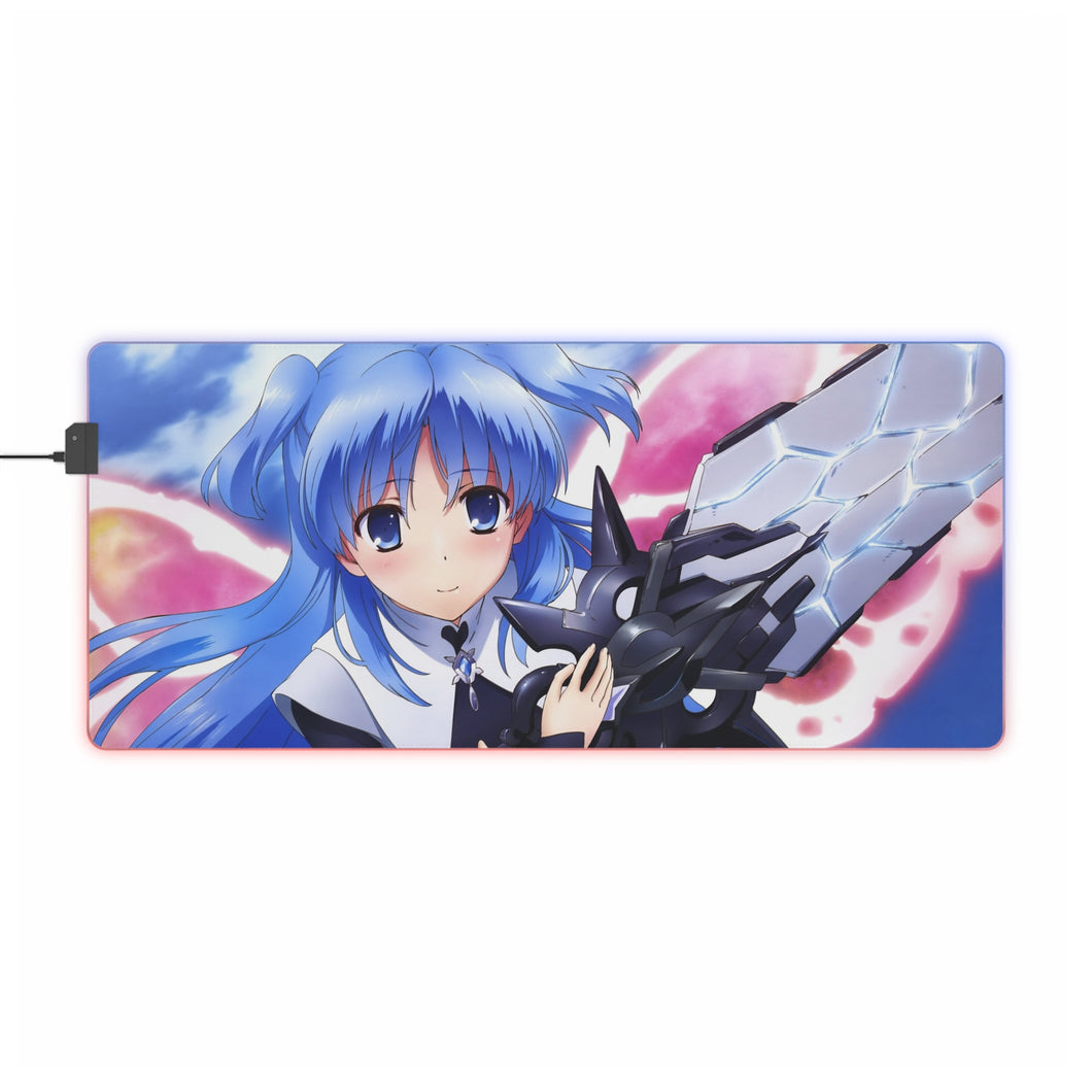 Tapis de souris LED RVB Sukasuka (tapis de bureau)