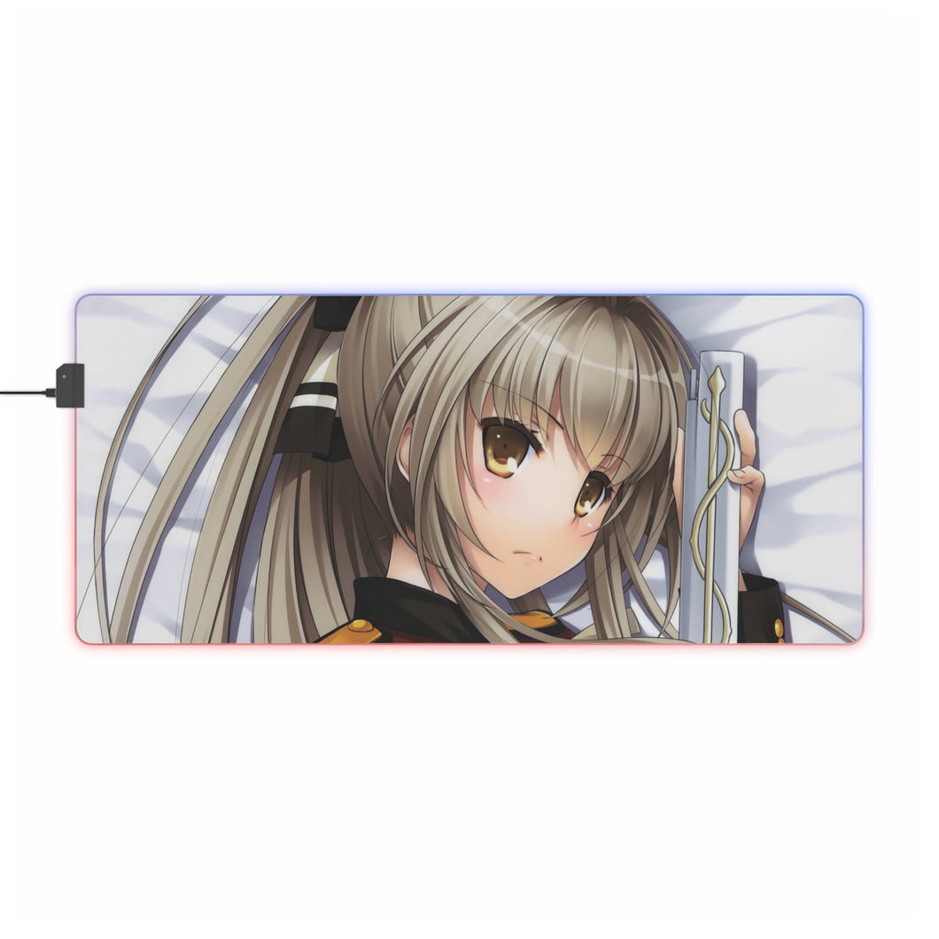 Amagi Brilliant Park Isuzu Sento RGB LED Mouse Pad (Desk Mat)