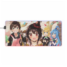 Cargar imagen en el visor de la galería, KonoSuba - God’s blessing on this wonderful world!! RGB LED Mouse Pad (Desk Mat)
