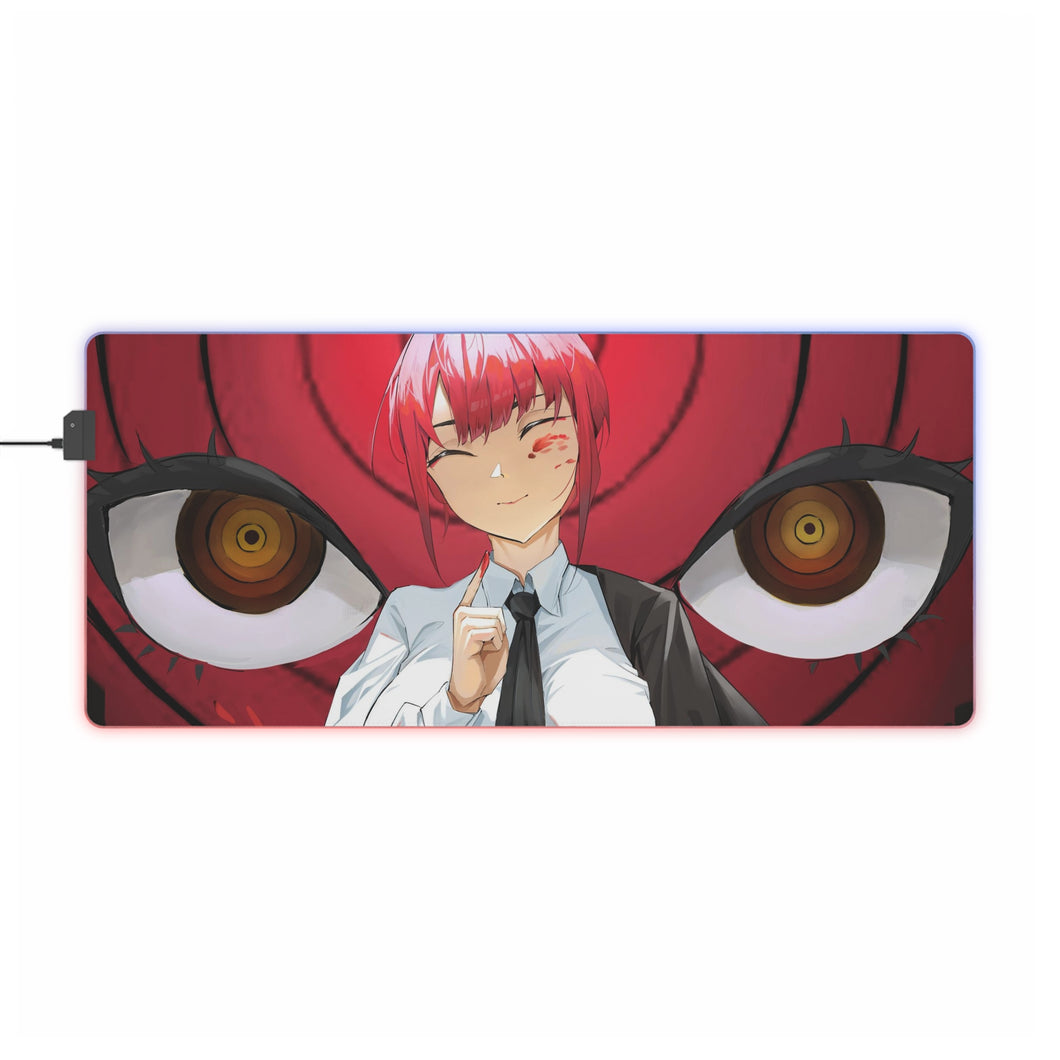 Anime Chainsaw Man RGB LED Mouse Pad (Desk Mat)