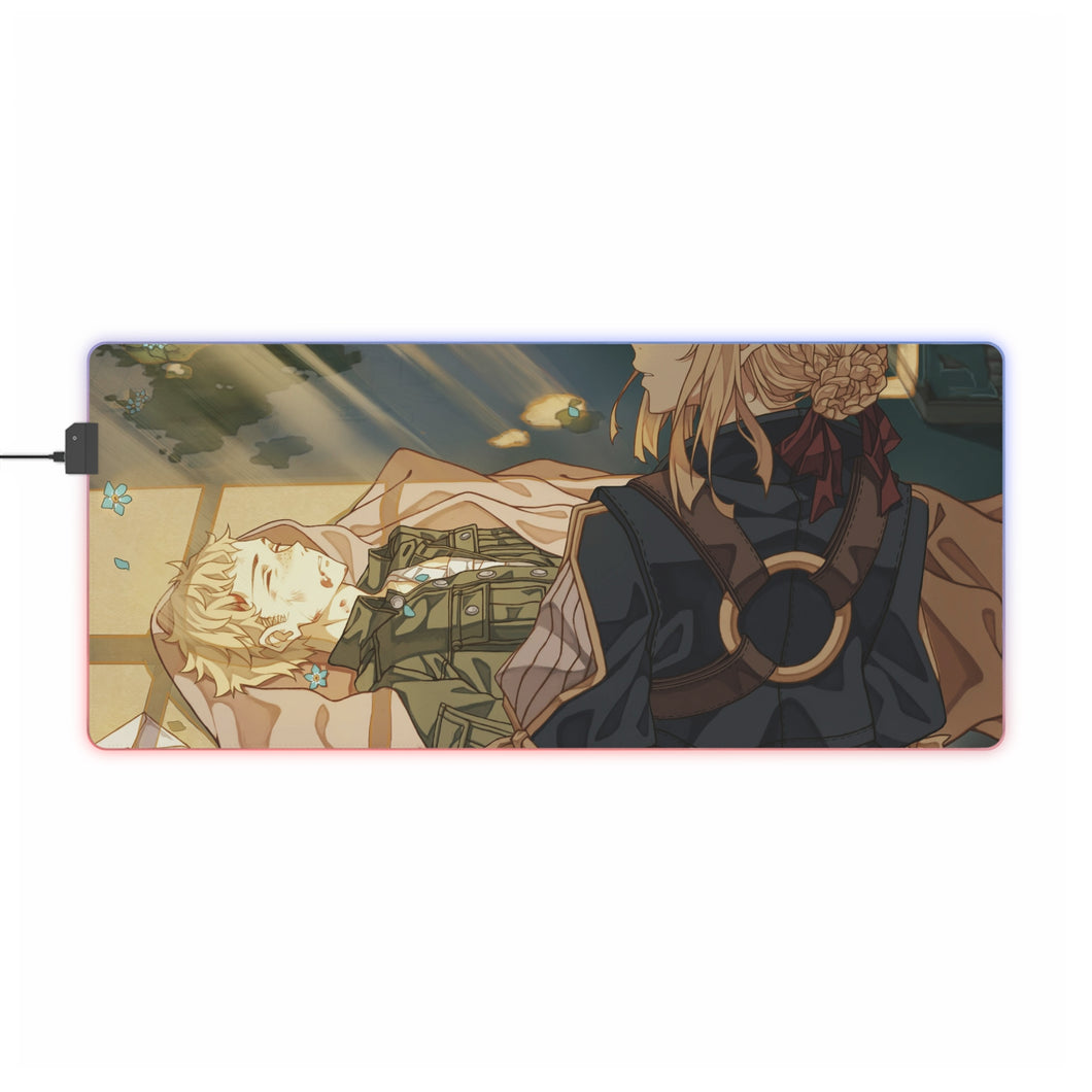 Violet Evergarden RGB LED Mouse Pad (Desk Mat)