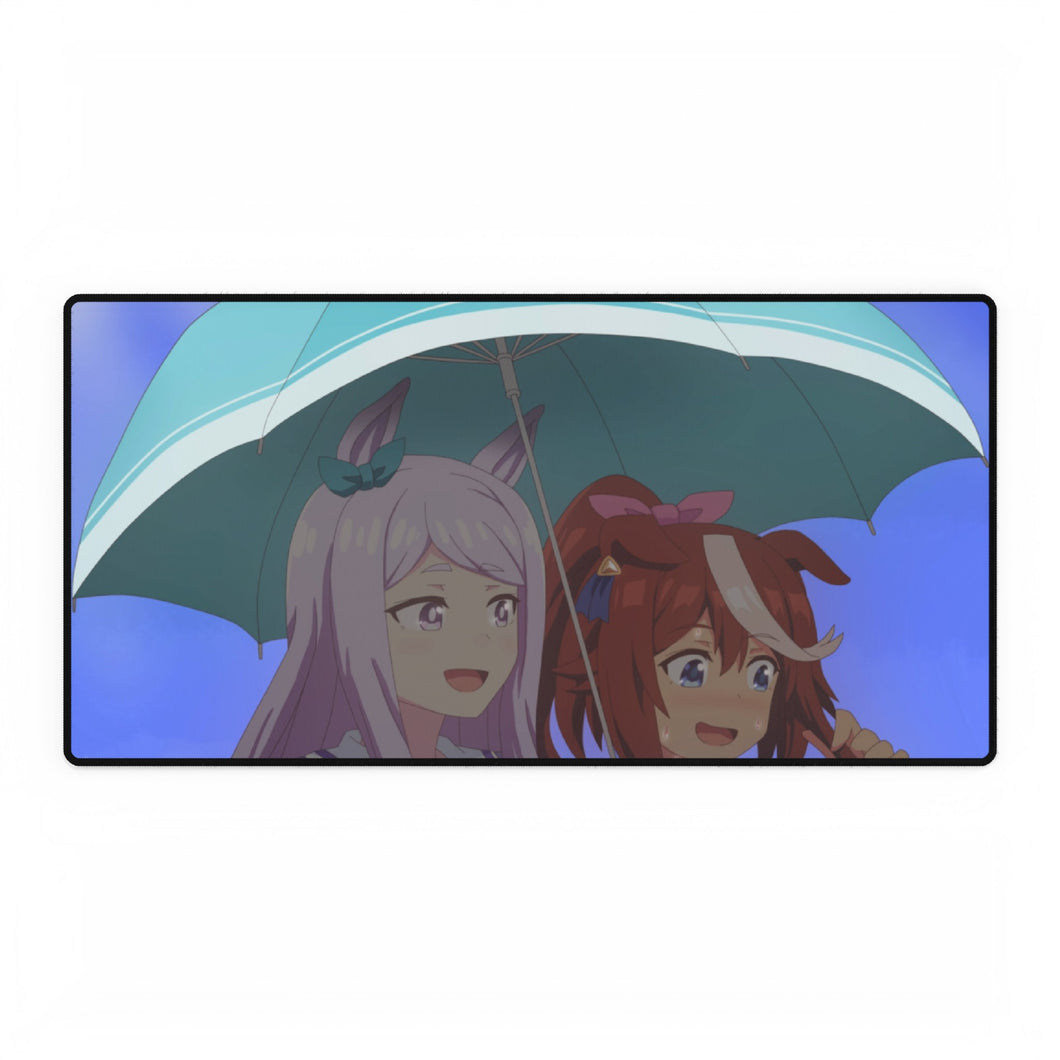 Mejiro McQueen & Tokai Teio Mouse Pad (Desk Mat)