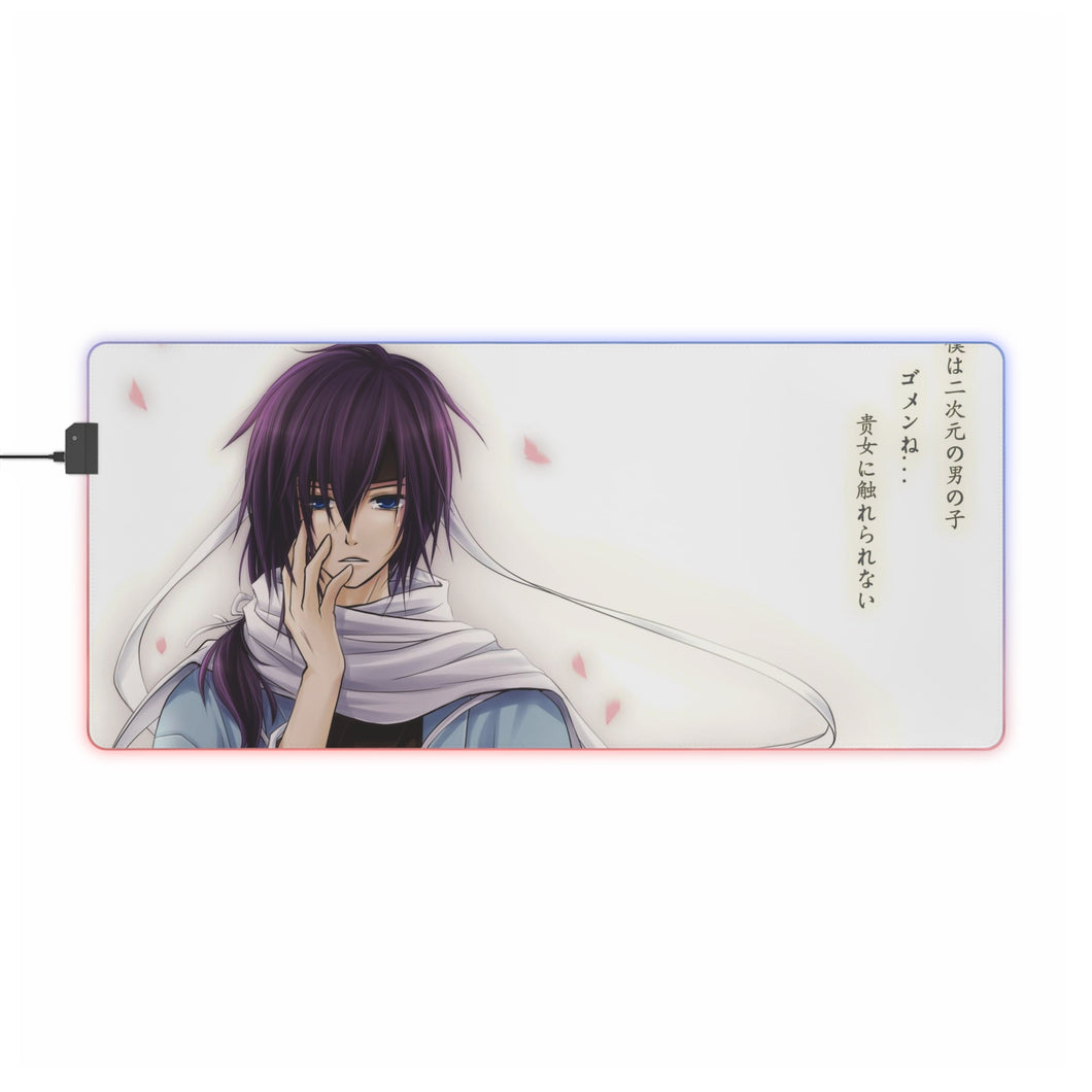 Tapis de souris LED RGB Hakuouki Shinsengumi Kitan (tapis de bureau)