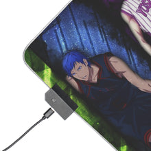 Cargar imagen en el visor de la galería, Kuroko&#39;s Basketball Tetsuya Kuroko, Daiki Aomine, Atsushi Murasakibara RGB LED Mouse Pad (alfombra de escritorio)
