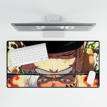 Charger l&#39;image dans la galerie, Tapis de souris Zoro vs King (tapis de bureau)
