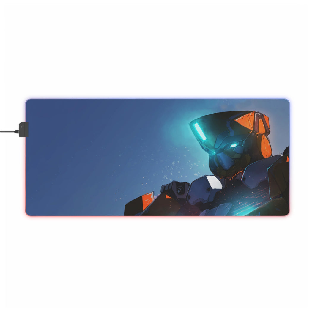 Tapis de souris LED RVB Aldnoah.Zero (tapis de bureau)