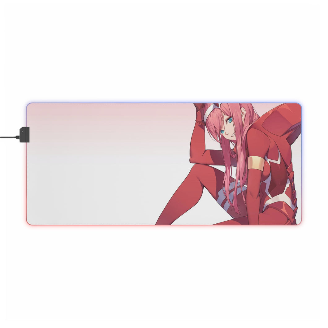 Zero Two RGB LED Mouse Pad (Desk Mat)