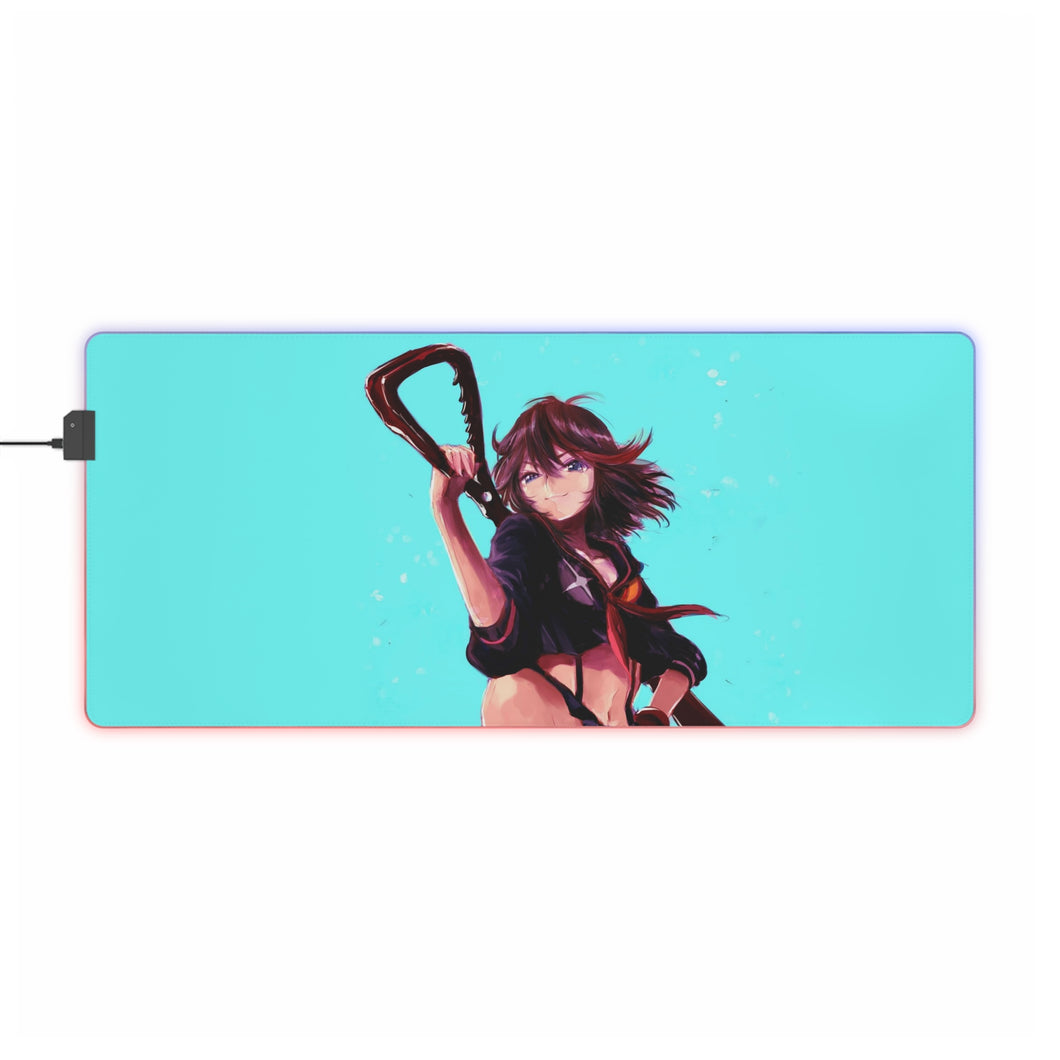 Tapis de souris LED RVB Anime Kill La Kill (tapis de bureau)