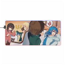 Cargar imagen en el visor de la galería, KonoSuba - God’s blessing on this wonderful world!! RGB LED Mouse Pad (Desk Mat)
