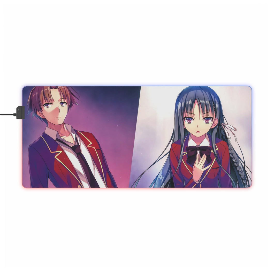 Tapis de souris LED RVB Classroom of the Elite Suzune Horikita (tapis de bureau)