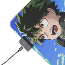 Cargar imagen en el visor de la galería, My Hero Academia Izuku Midoriya, Katsuki Bakugou RGB LED Mouse Pad (Desk Mat)
