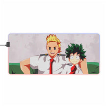 Charger l&#39;image dans la galerie, Tapis de souris LED RVB My Hero Academia Izuku Midoriya (tapis de bureau)
