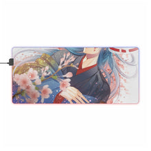 Load image into Gallery viewer, Anime Touken Ranbu RGB LED Mouse Pad (Desk Mat)
