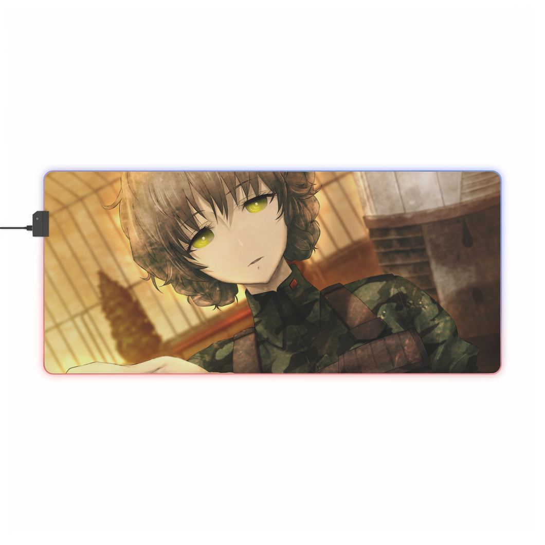 Anime Steins;Gate RGB LED Mouse Pad (Desk Mat)