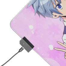 Charger l&#39;image dans la galerie, Tapis de souris LED RGB Assassination Classroom Nagisa Shiota, Kaede Kayano (tapis de bureau)
