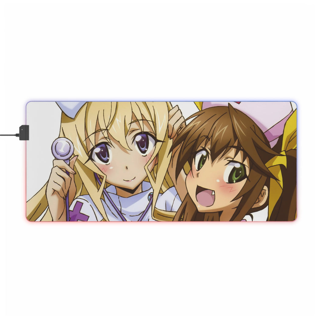 Tapis de souris LED RGB Infinite Stratos (tapis de bureau)