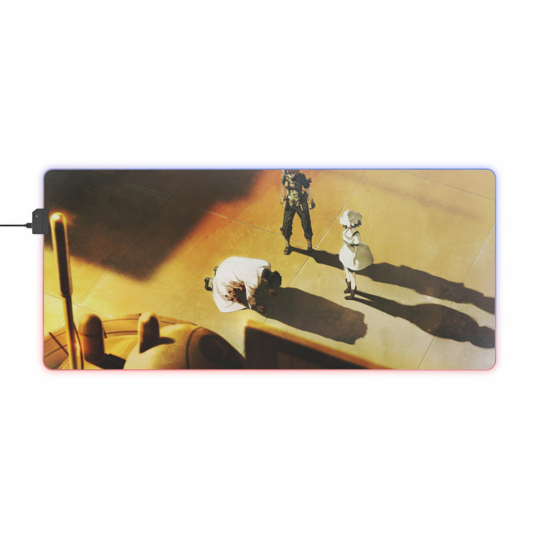 Anime Steins;Gate RGB LED Mouse Pad (Desk Mat)