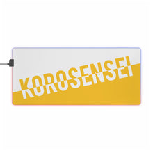 Charger l&#39;image dans la galerie, Tapis de souris LED RGB Assassination Classroom Koro-sensei (tapis de bureau)
