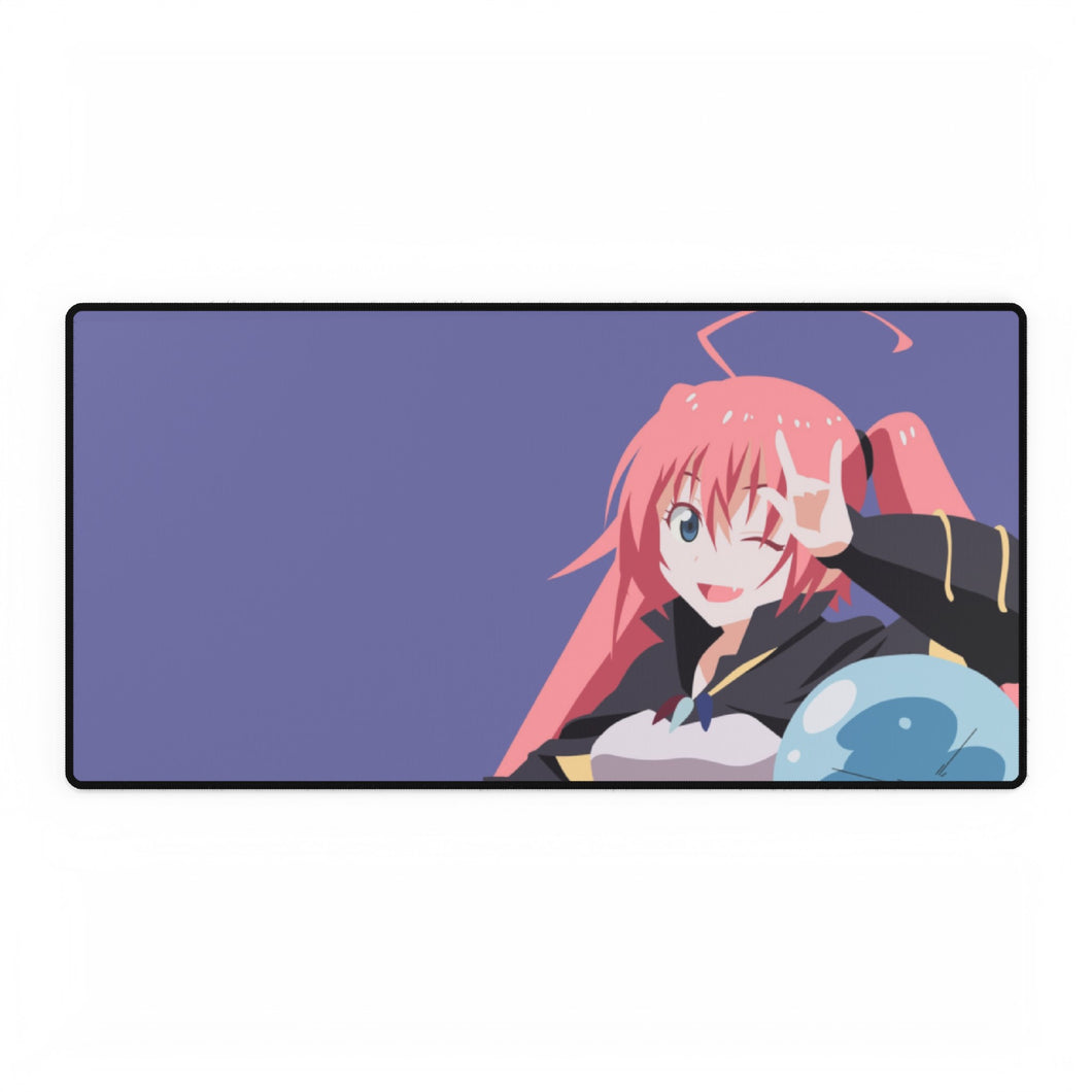 Milim Nava - Tensei Shitara Slime datta ken Minimalist Mouse Pad (Desk Mat)