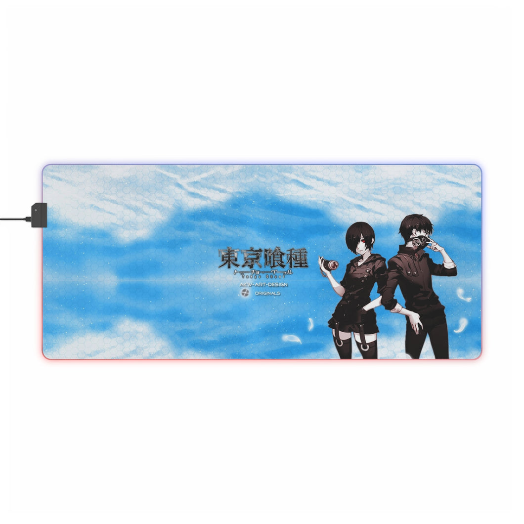 Anime Tokyo Ghoul RGB LED Mouse Pad (Desk Mat)