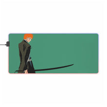 Cargar imagen en el visor de la galería, Alfombrilla de ratón (alfombrilla de escritorio) con LED RGB de Kurosaki Ichigo
