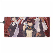 Cargar imagen en el visor de la galería, Blood Blockade Battlefront Leonardo Watch, Klaus Von Reinherz, Chain Sumeragi, Sonic Speed Monkey RGB LED Mouse Pad (Desk Mat)
