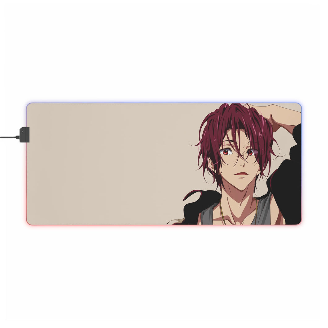 Gratuit ! Tapis de souris LED RVB Rin Matsuoka (tapis de bureau)