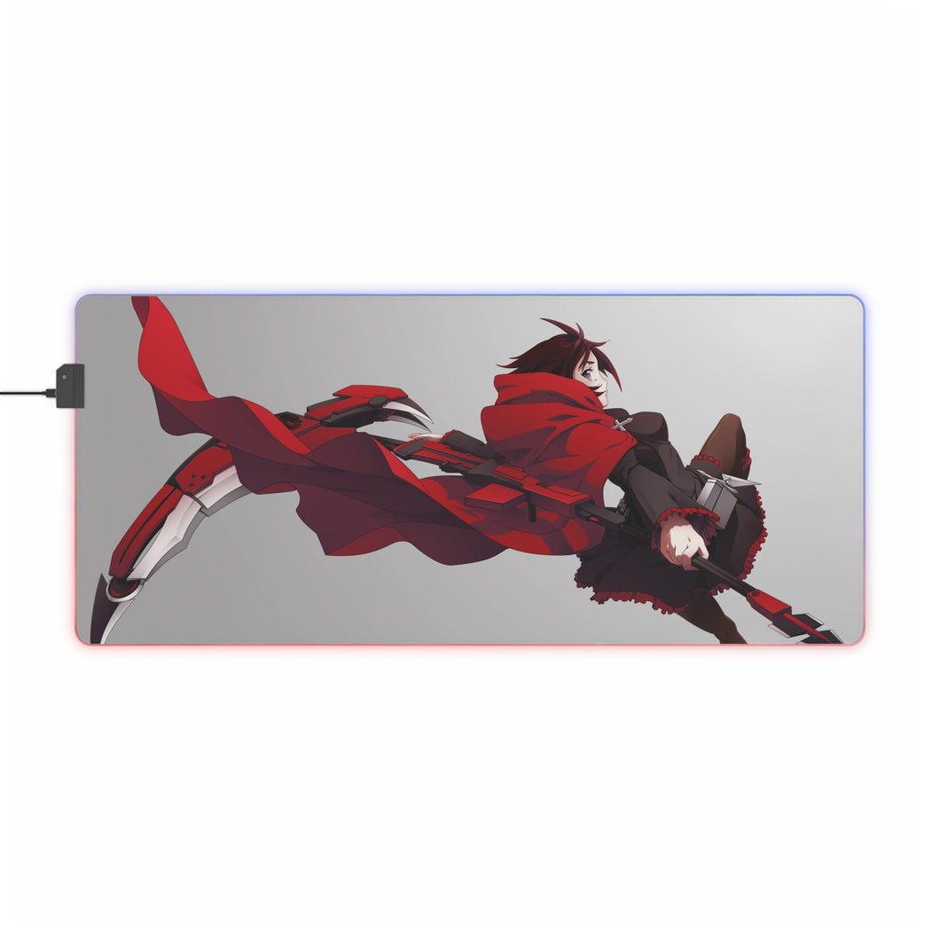 Tapis de souris LED RGB Anime RWBY (tapis de bureau)