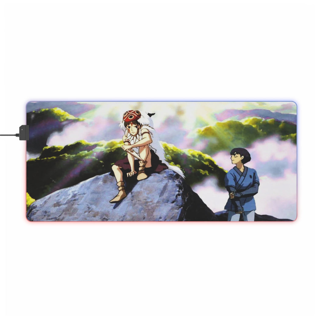 Princess Mononoke RGB LED Mouse Pad (Desk Mat)