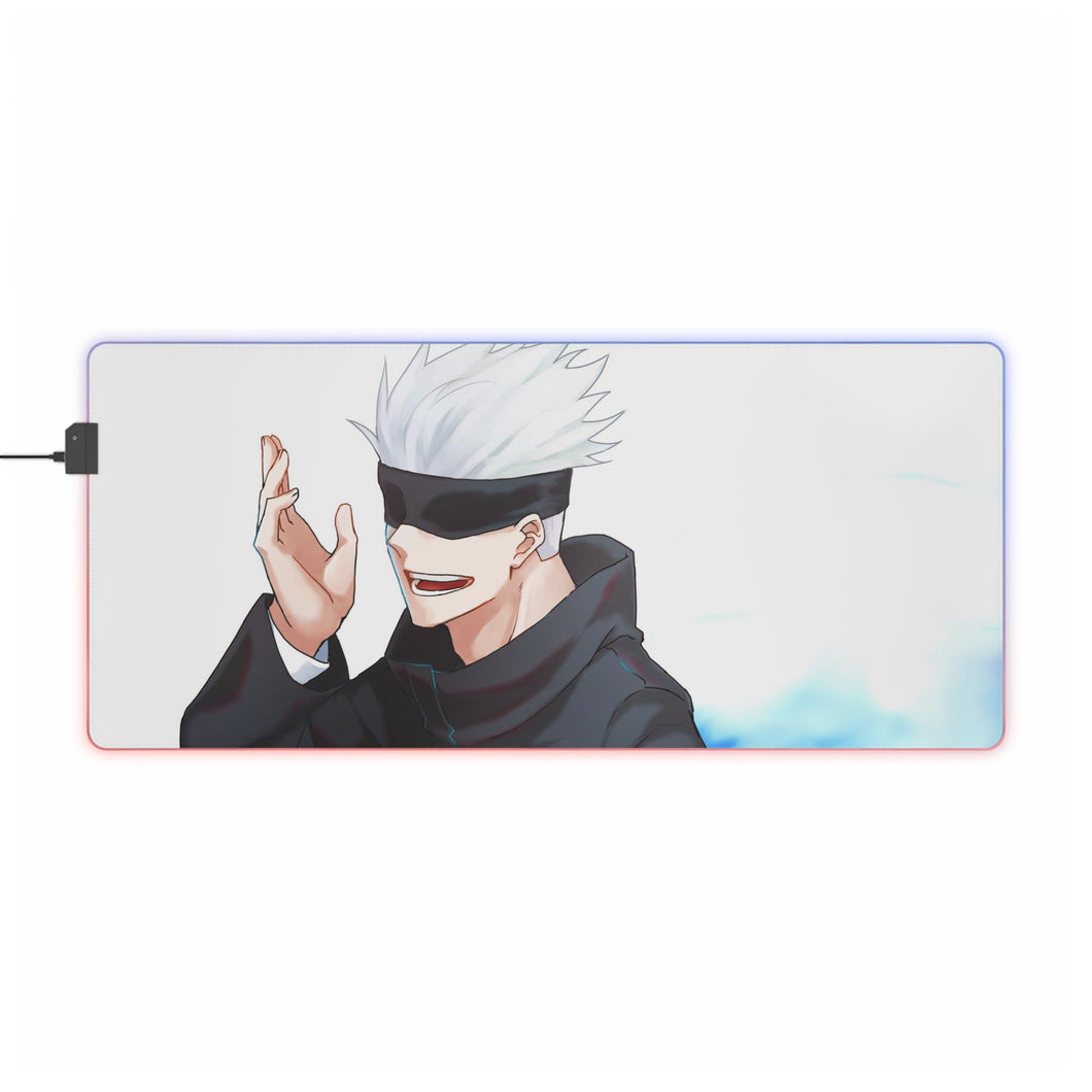 Tapis de souris LED RVB Jujutsu Kaisen (tapis de bureau)