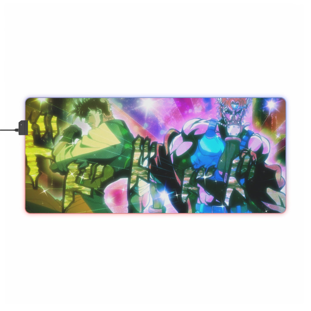 Anime Jojo's Bizarre Adventure RGB LED Mouse Pad (Desk Mat)