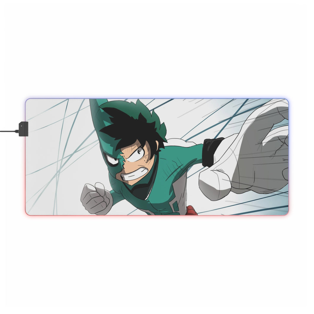 My Hero Academia Izuku Midoriya RGB LED Mouse Pad (Desk Mat)