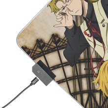 Load image into Gallery viewer, Bungou Stray Dogs Osamu Dazai, Atsushi Nakajima, Ranpo Edogawa, Akiko Yosano, Doppo Kunikida RGB LED Mouse Pad (Desk Mat)
