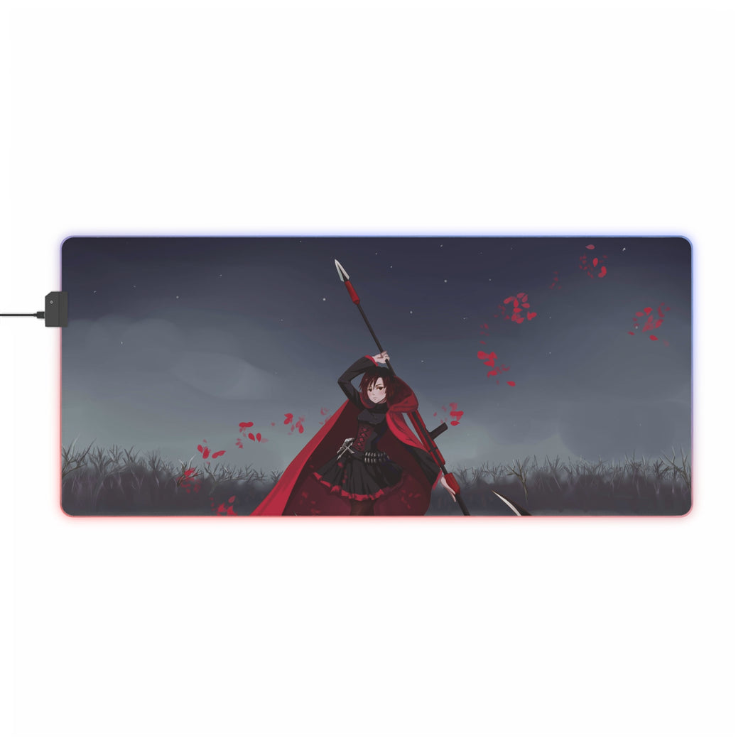 Tapis de souris LED RGB Anime RWBY (tapis de bureau)