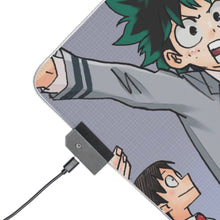 Cargar imagen en el visor de la galería, My Hero Academia Izuku Midoriya, Katsuki Bakugou RGB LED Mouse Pad (Desk Mat)
