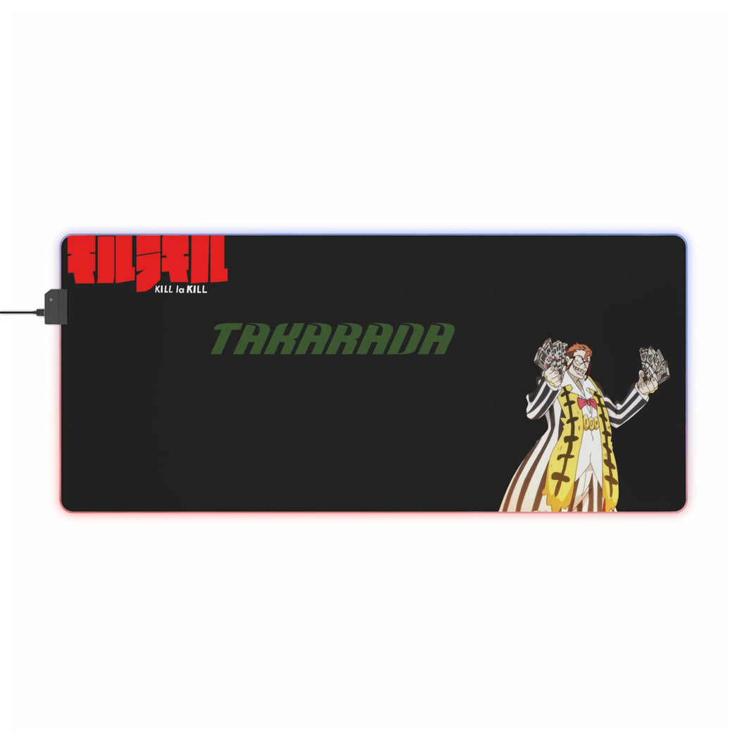 Tapis de souris LED RVB Kill La Kill (tapis de bureau)