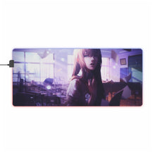 Charger l&#39;image dans la galerie, Tapis de souris LED RVB Makise Kurisu (tapis de bureau)
