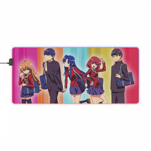 Load image into Gallery viewer, Toradora! RGB LED Mouse Pad (Desk Mat)
