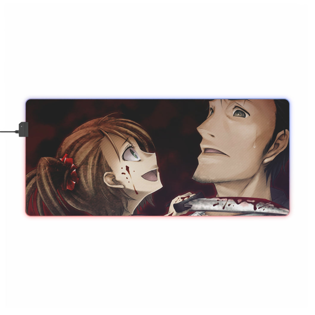 Anime Steins;Gate RGB LED Mouse Pad (Desk Mat)