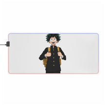 Charger l&#39;image dans la galerie, Tapis de souris LED RVB My Hero Academia Izuku Midoriya (tapis de bureau)
