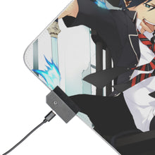 Load image into Gallery viewer, Ao No Exorcist RGB LED Mouse Pad (Desk Mat)
