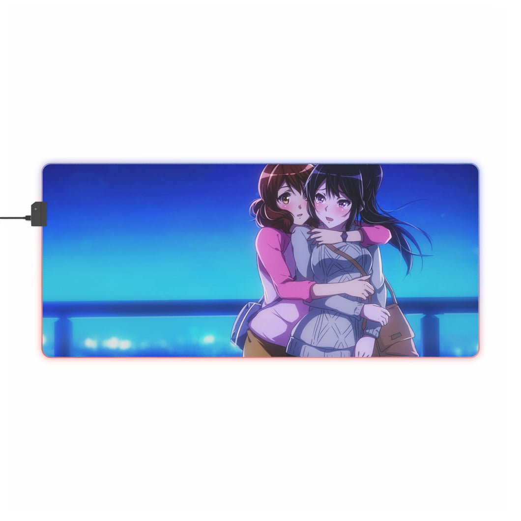 Sound! Euphonium Kumiko Oumae, Reina Kousaka RGB LED Mouse Pad (Desk Mat)